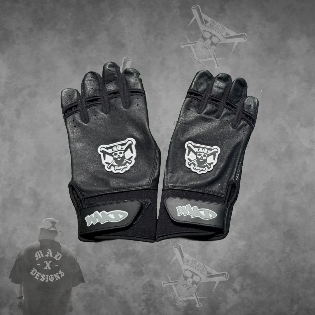 Black Batting Gloves